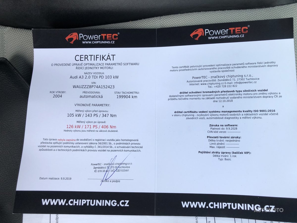 Audi A3, 2004 - pohled č. 37