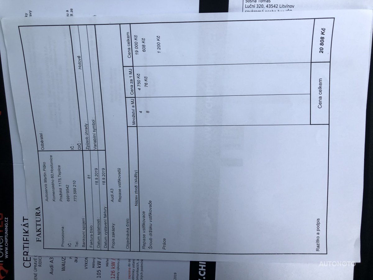 Audi A3, 2004 - pohled č. 38